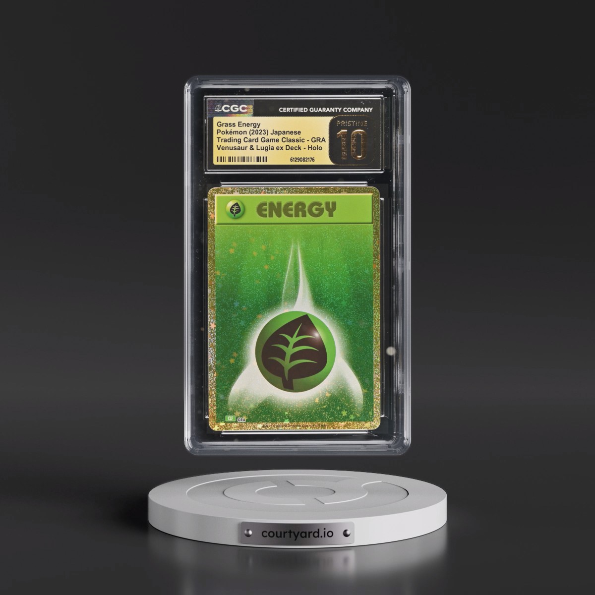 2023 Trading Card Game Classic - CLF, CLL, CLK #GRA Grass Energy - Venusaur & Lugia ex Deck - CLF Holo (CGC 10 PRISTINE)