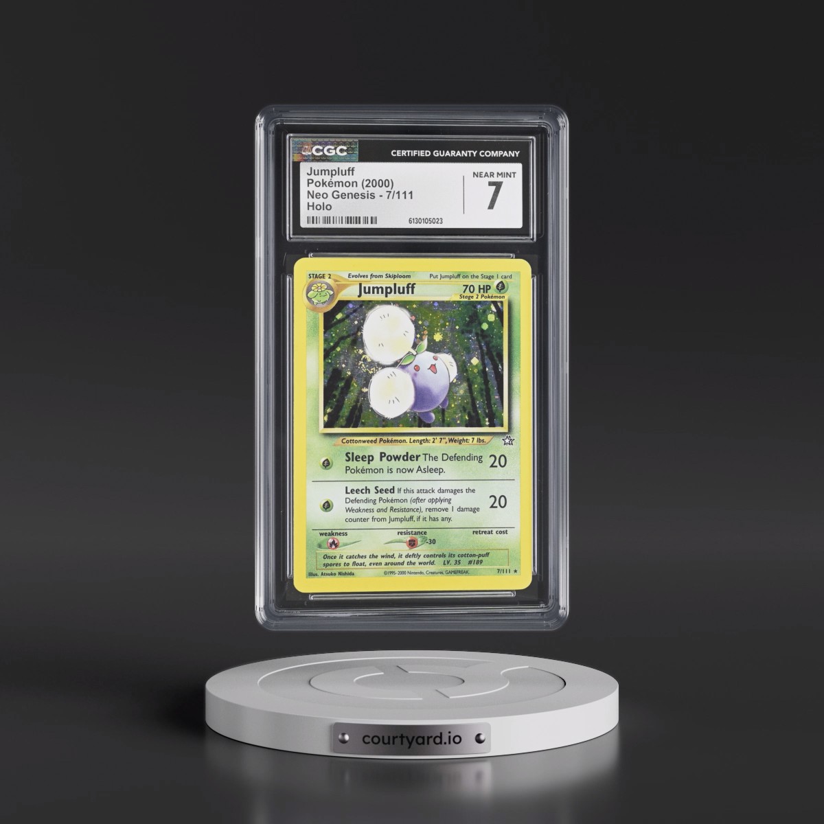 2000 Neo Genesis #7/111 Jumpluff - Holo (CGC 7 NM)
