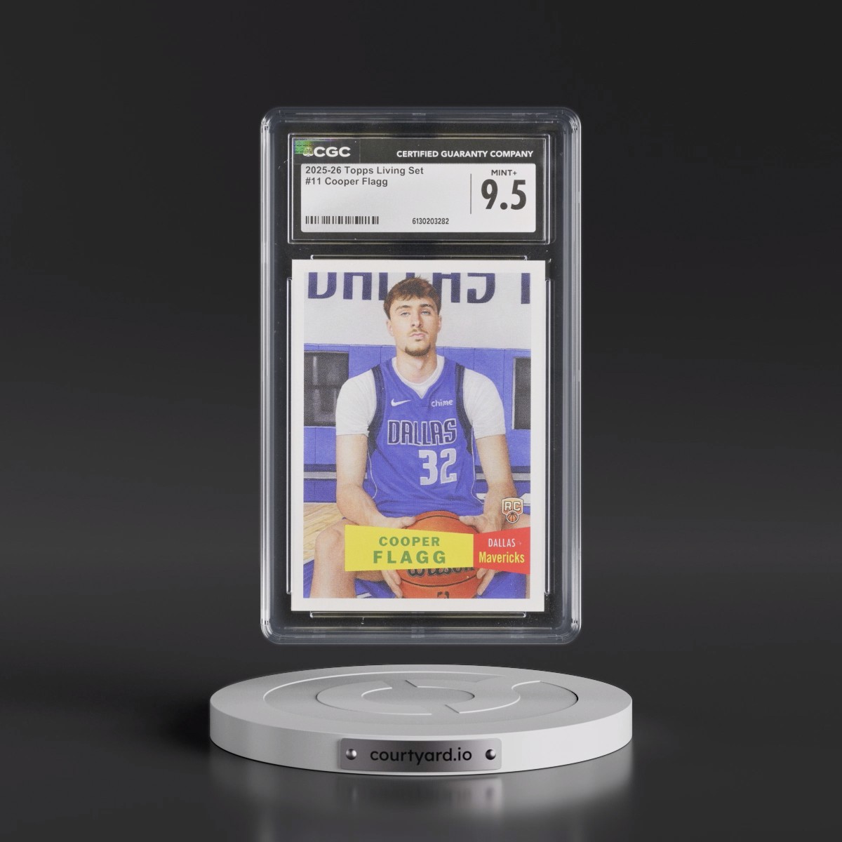 2026 Topps Living #11 Cooper Flagg (CGC 9.5 MINT+)