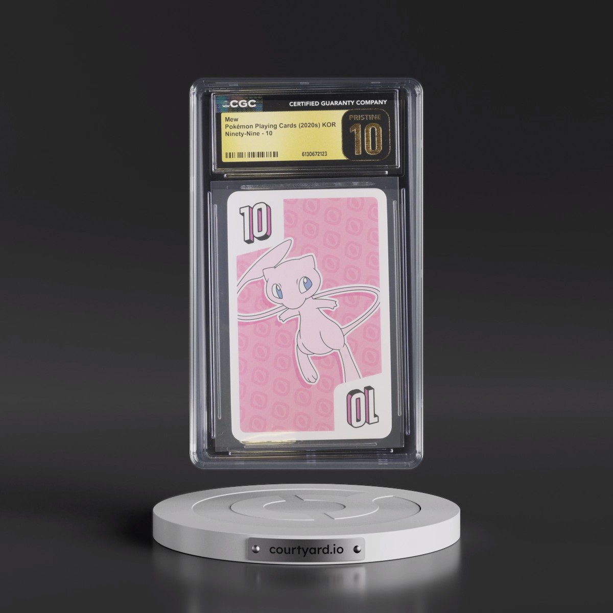 2020 Ninety-Nine (c.2020s) (Greyscale Back) #10 Mew (CGC 10 PRISTINE)