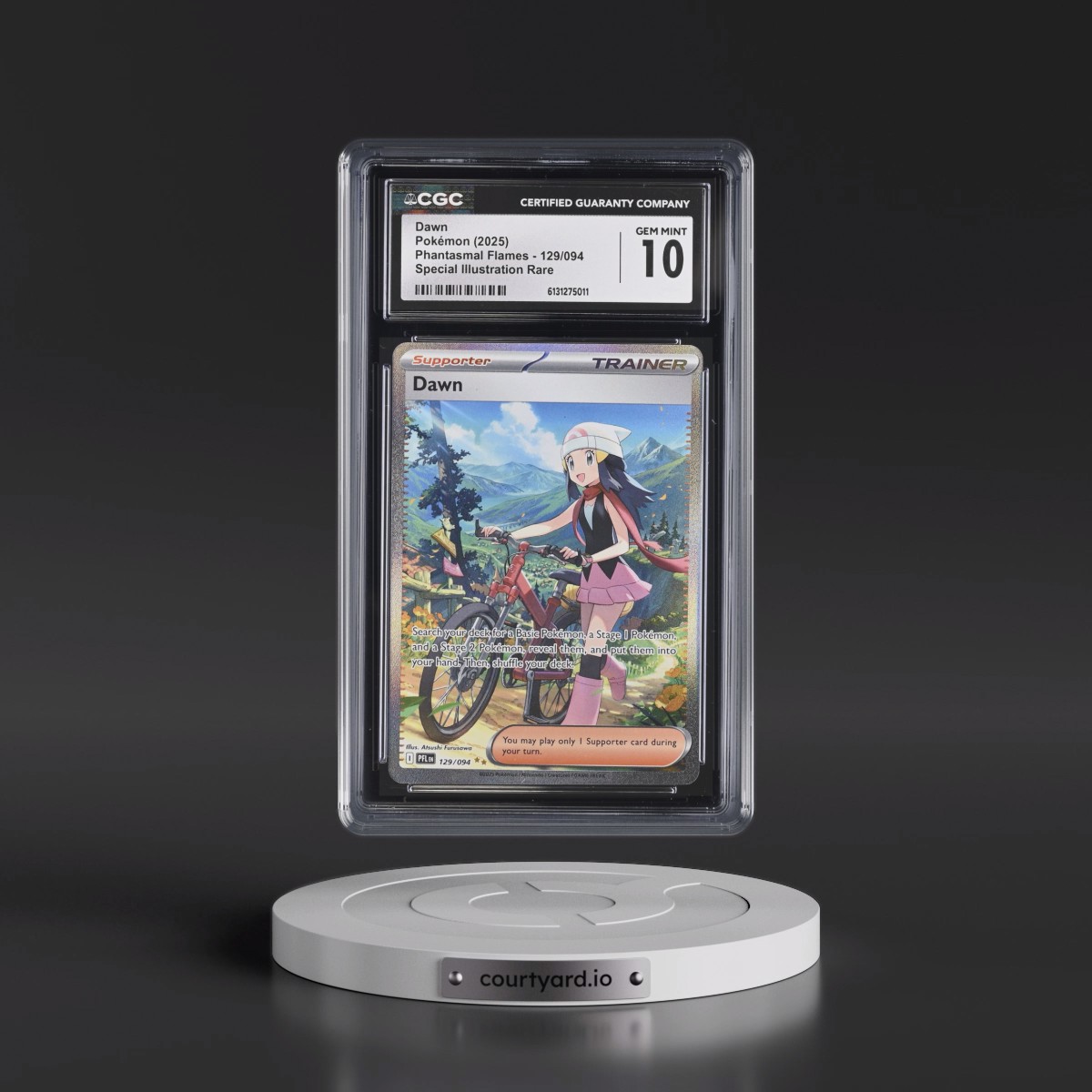 2025 Phantasmal Flames - PFL EN #129/094 Dawn - Special Illustration Rare (Holo) (CGC 10 GEM MINT)