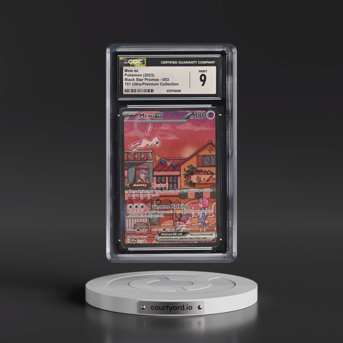 2023 Black Star Promos - Scarlet & Violet SVPEN #053 Mew ex - 151 Ultra-Premium Collection (Holo) (CGC 9 MINT)