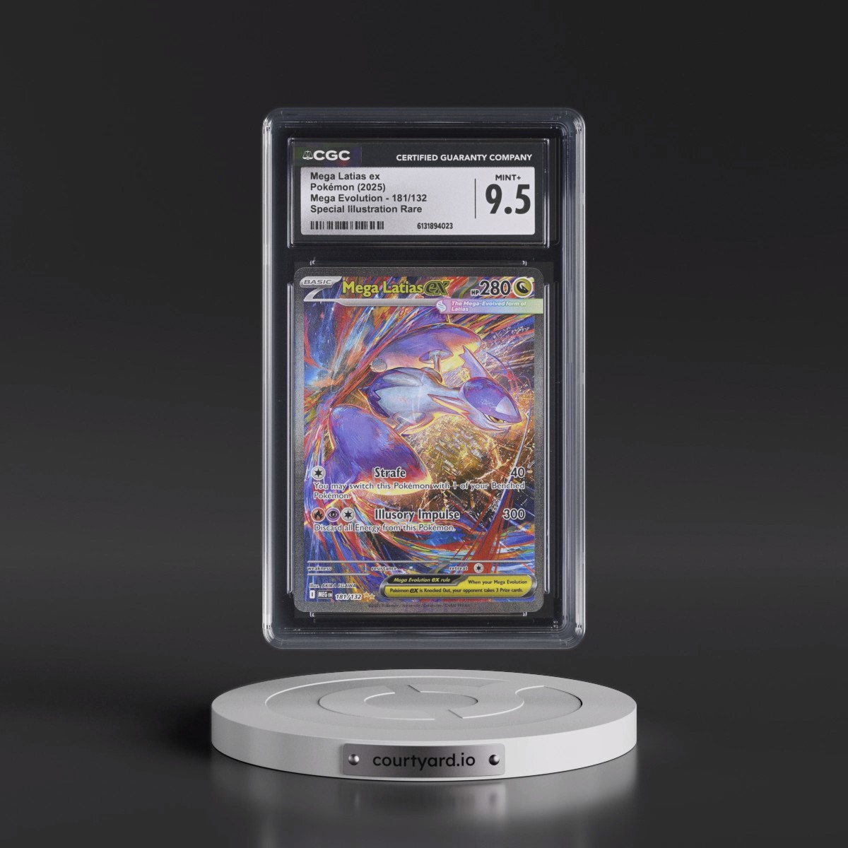 2025 Mega Evolution - MEG EN #181/132 Mega Latias ex - Special Illustration Rare (Holo) (CGC 9.5 MINT+)