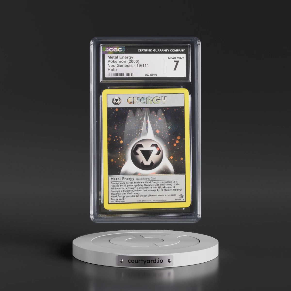 2000 Neo Genesis #19/111 Metal Energy - Holo (CGC 7 NM)