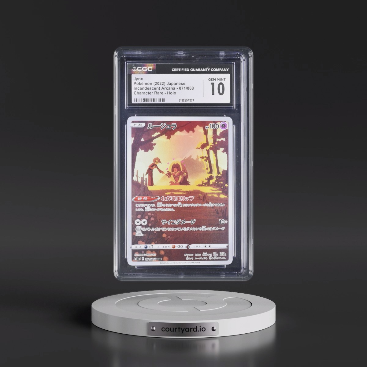 2022 Incandescent Arcana #071/068 Jynx - Character Rare Holo (CGC 10 GEM MINT)