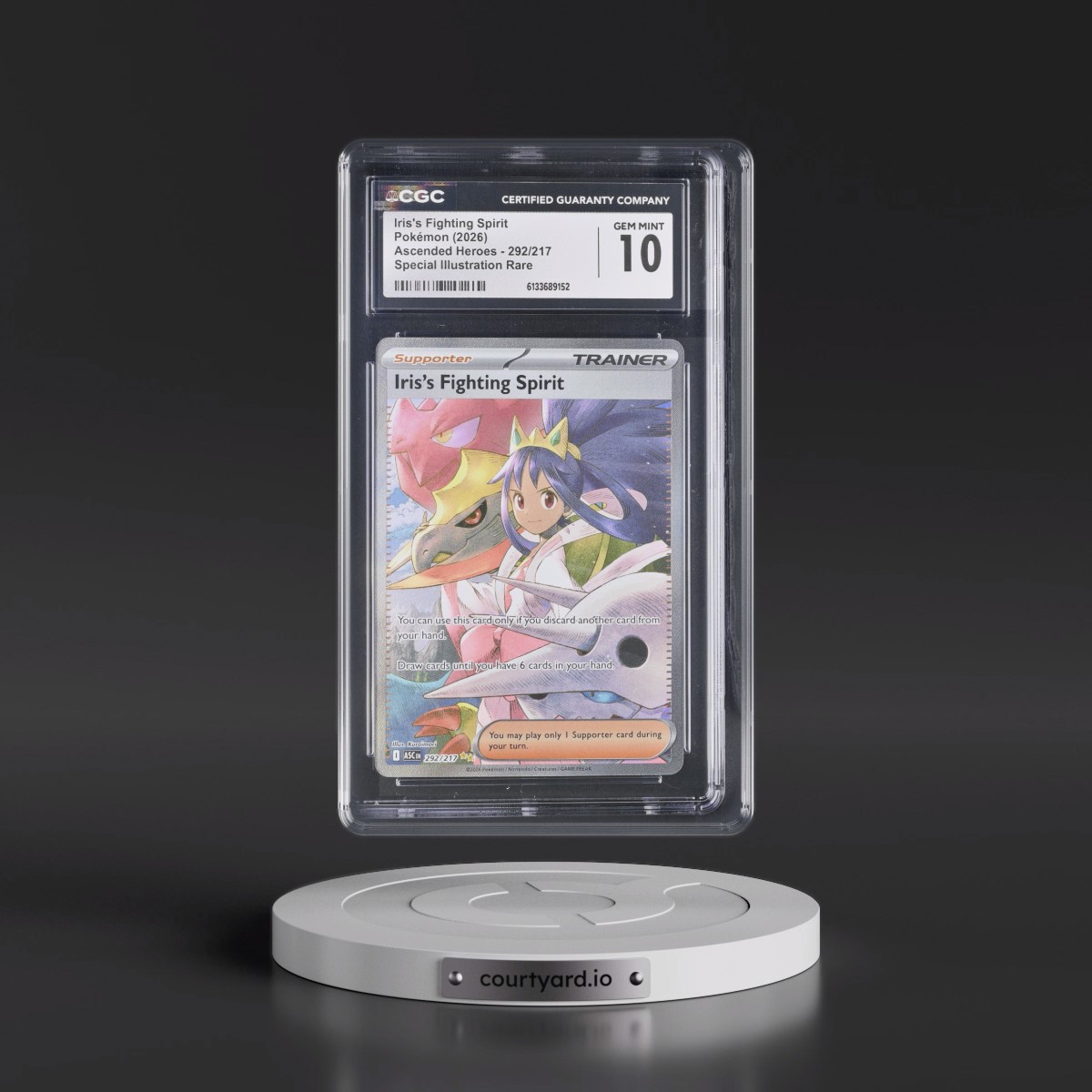 2026 Ascended Heroes - ASC EN #292/217 Iris's Fighting Spirit - Special Illustration Rare (Holo) (CGC 10 GEM MINT)