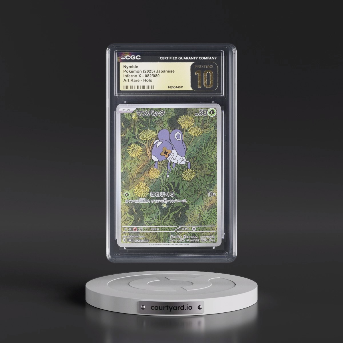 2025 Inferno X - M2 #082/080 Nymble - Art Rare Holo (CGC 10 PRISTINE)