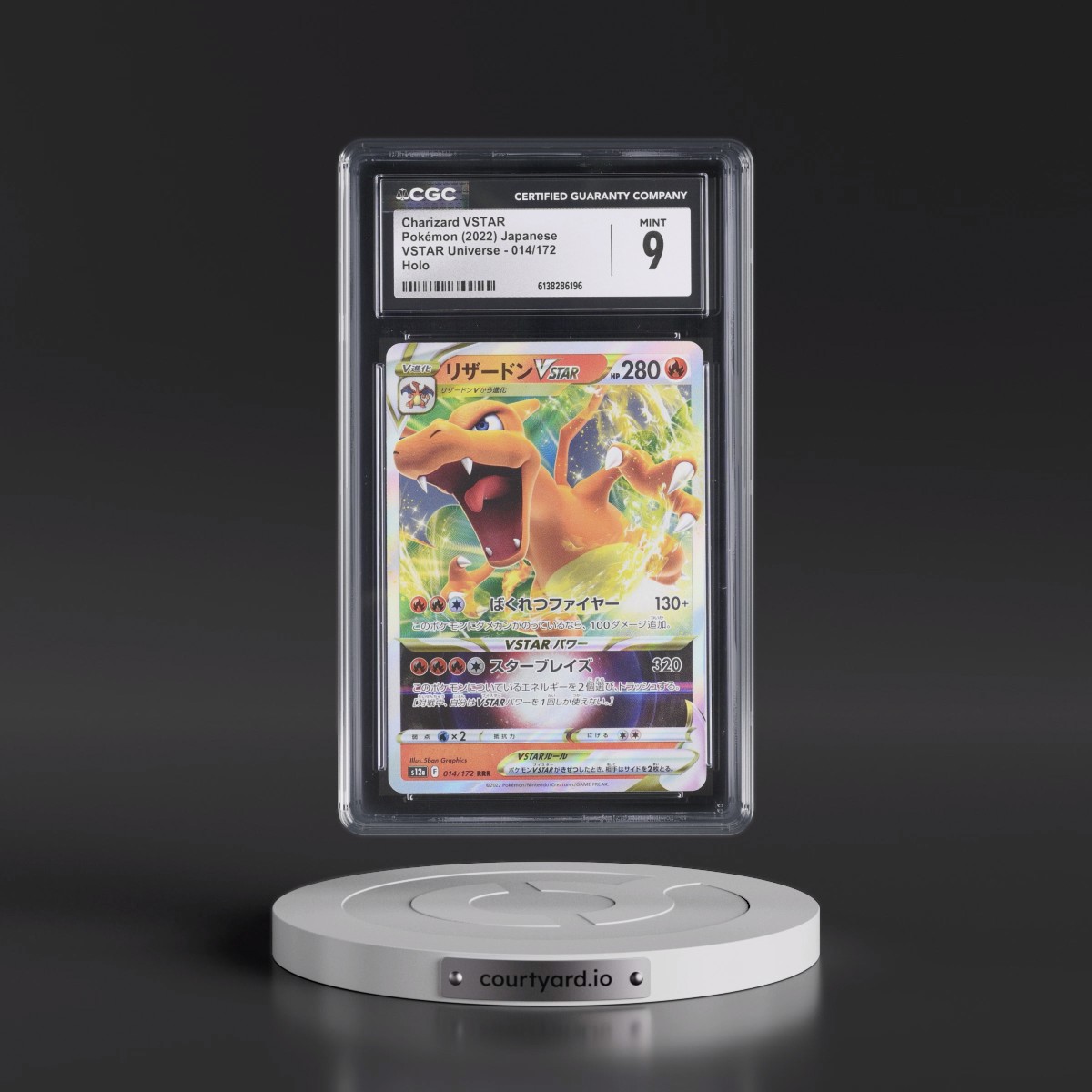2022 VSTAR Universe #014/172 Charizard VSTAR - Holo (CGC 9 MINT)