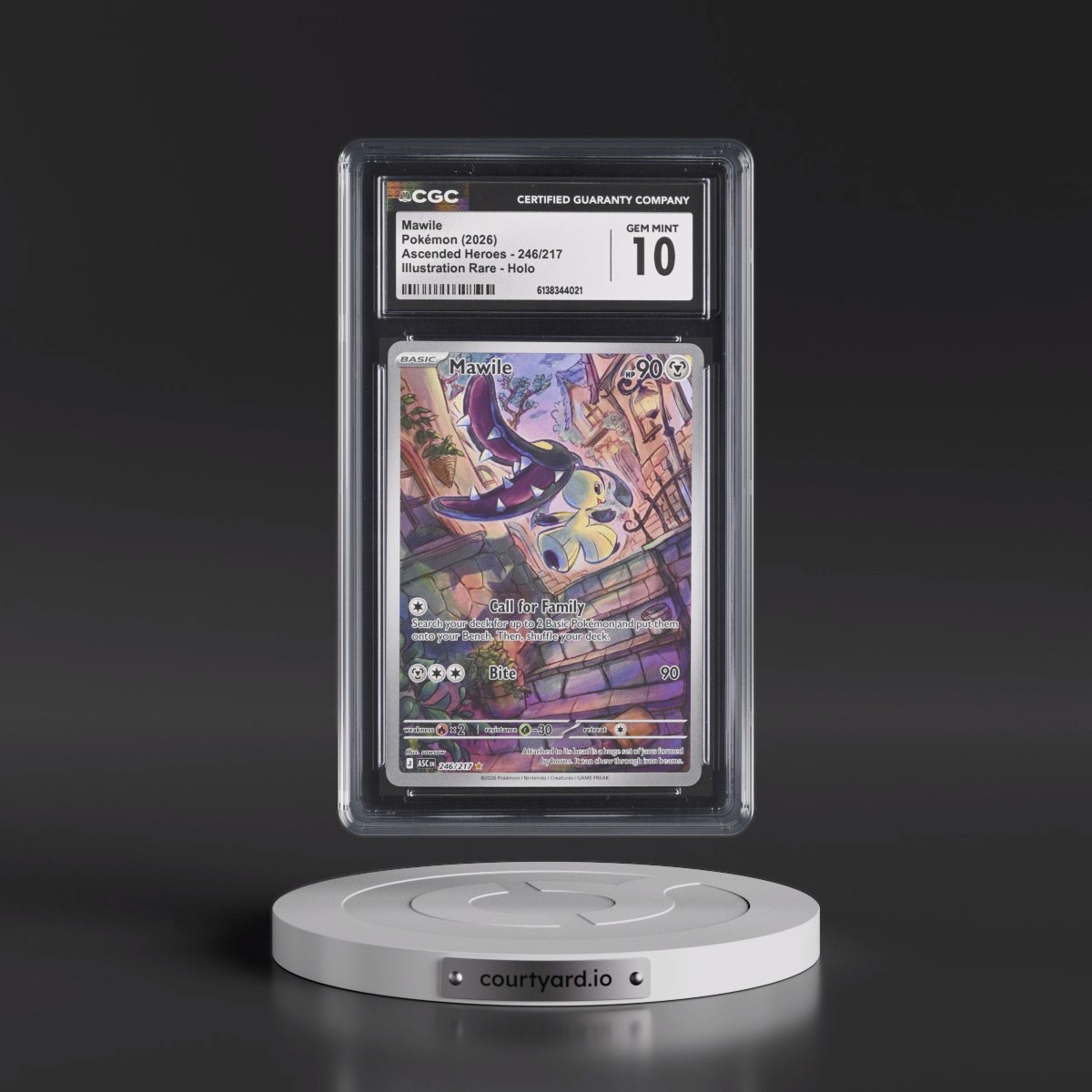 2026 Ascended Heroes - ASC EN #246/217 Mawile - Illustration Rare Holo (CGC 10 GEM MINT)