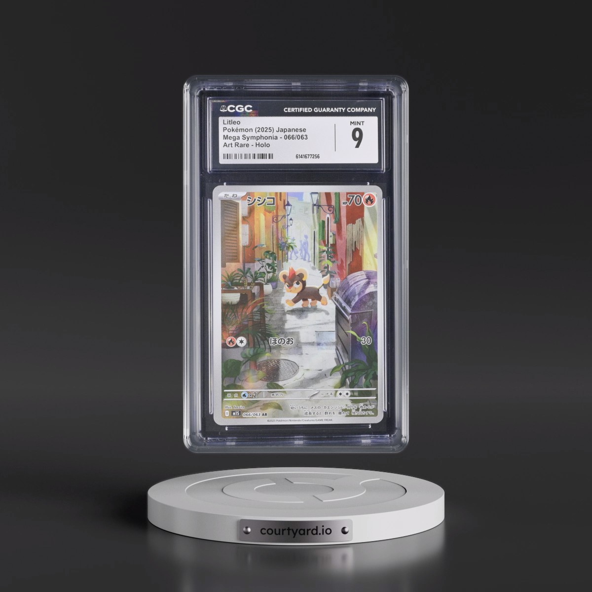 2025 Mega Symphonia - M1S #066/063 Litleo - Art Rare Holo (CGC 9 MINT)