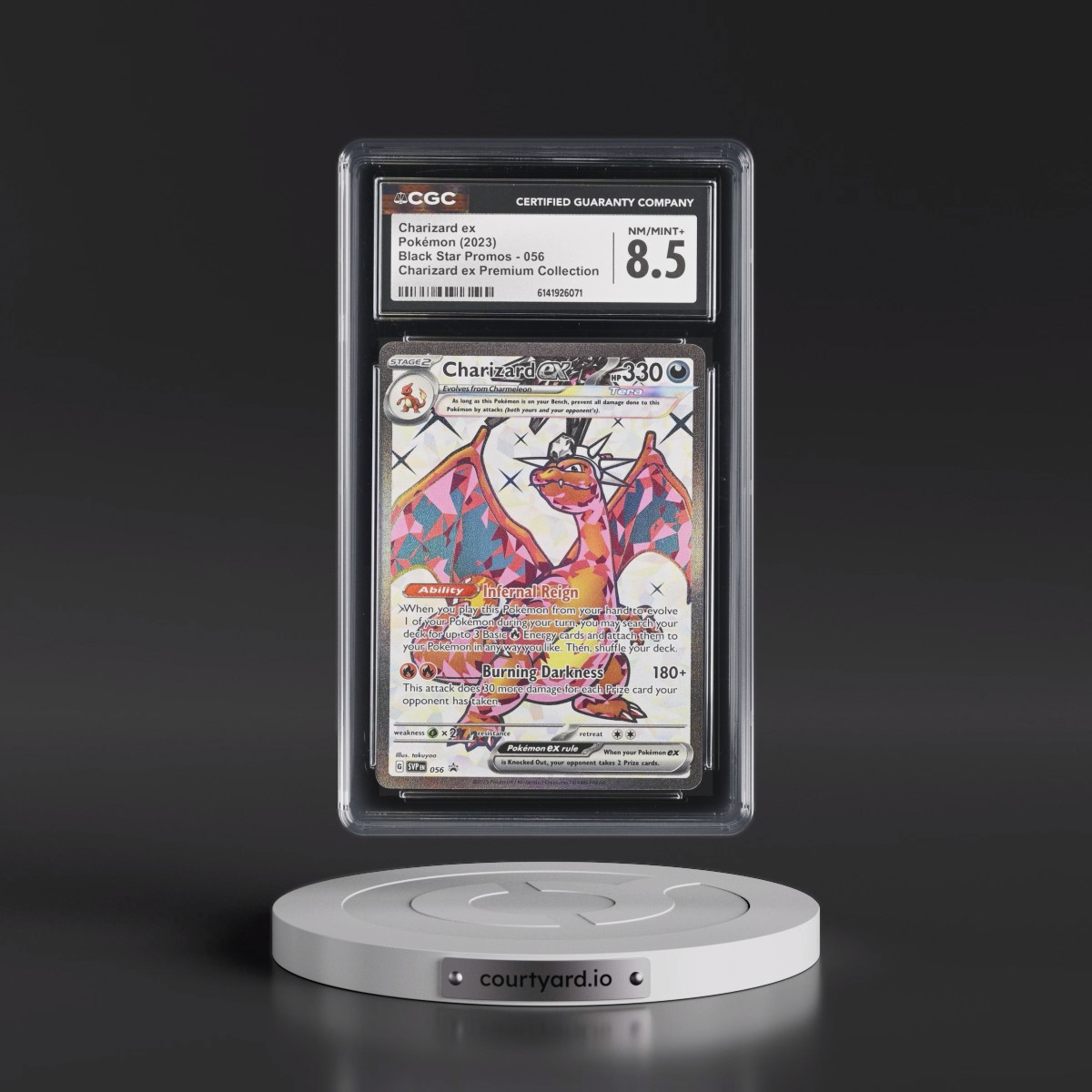 2023 Black Star Promos - Scarlet & Violet SVP EN #056 Charizard ex - Charizard ex Premium Collection (Holo) (CGC 8.5 NM-MT+)