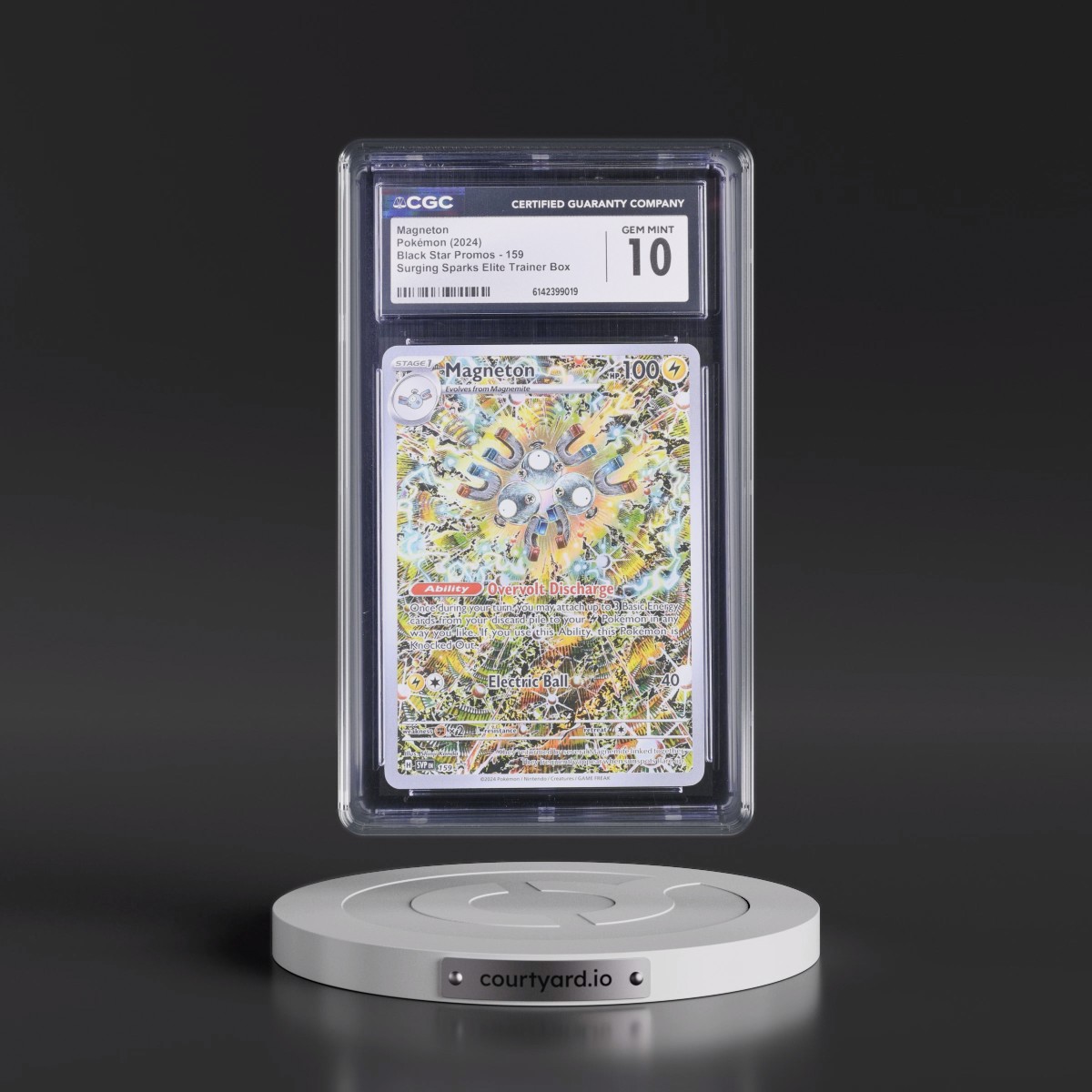 2023 Black Star Promos - Scarlet & Violet SVP EN #159 Magneton - Surging Sparks Elite Trainer Box (Holo) (CGC 10 GEM MINT)