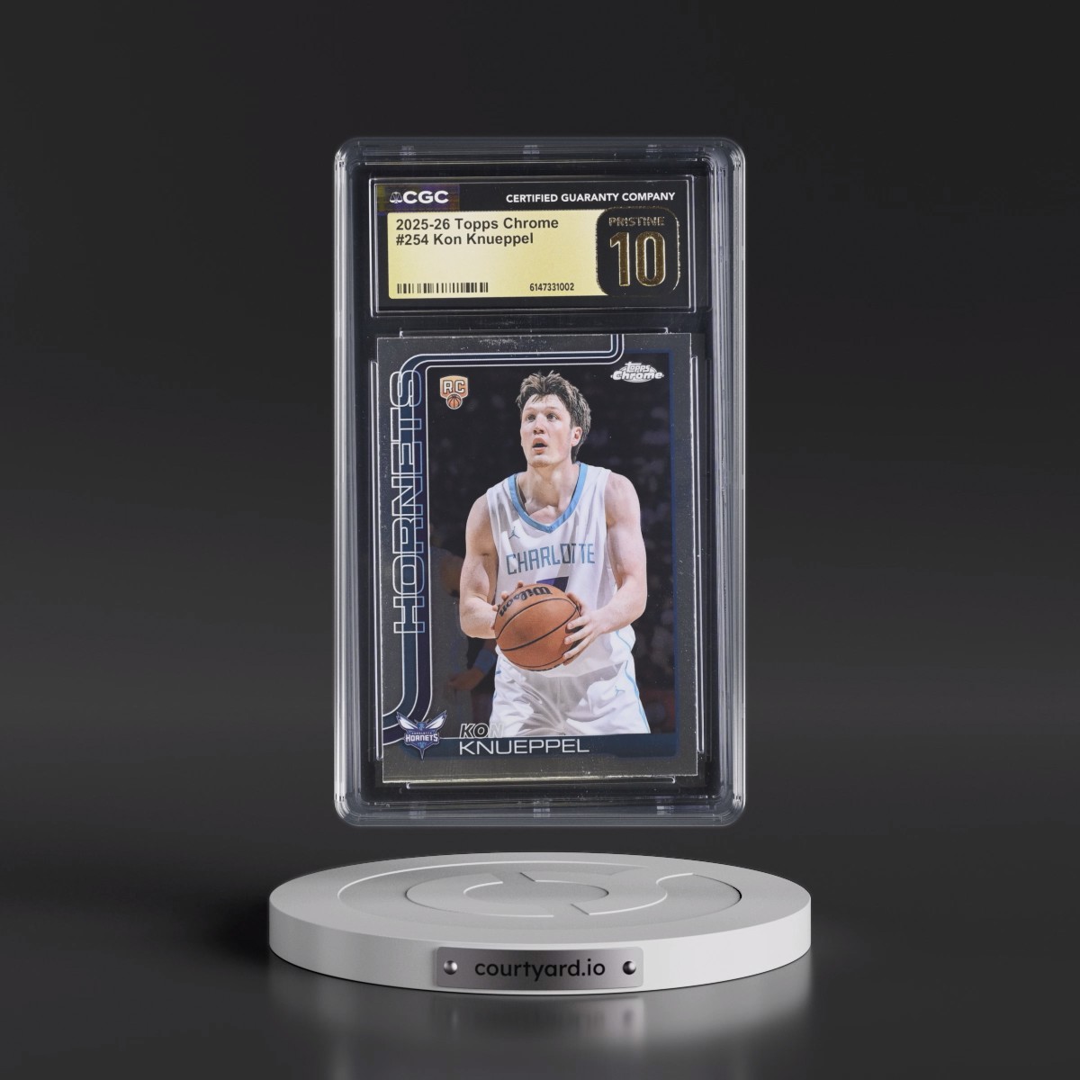 2025 Topps Chrome #254 Kon Knueppel (CGC 10 PRISTINE)