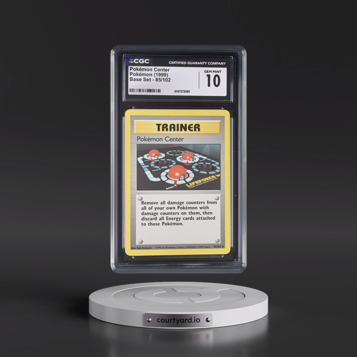 1999 Base Set #85/102 Pokémon Center (CGC 10 GEM MINT)