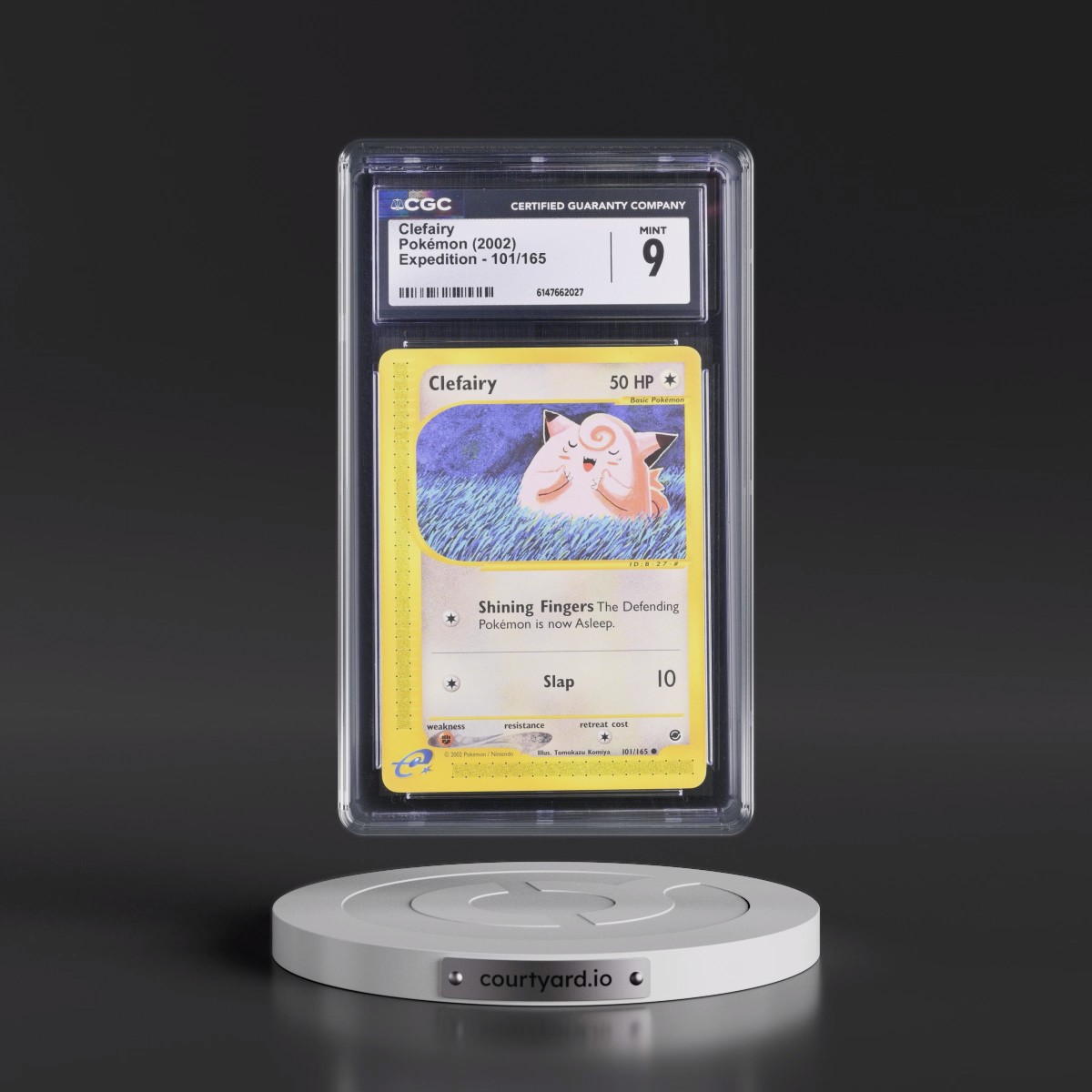 2002 Expedition #101/165 Clefairy (CGC 9 MINT)