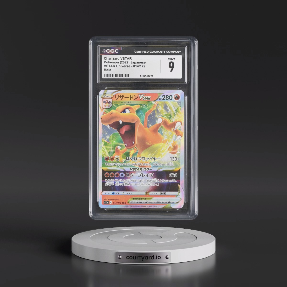 2022 VSTAR Universe #014/172 Charizard VSTAR - Holo (CGC 9 MINT)