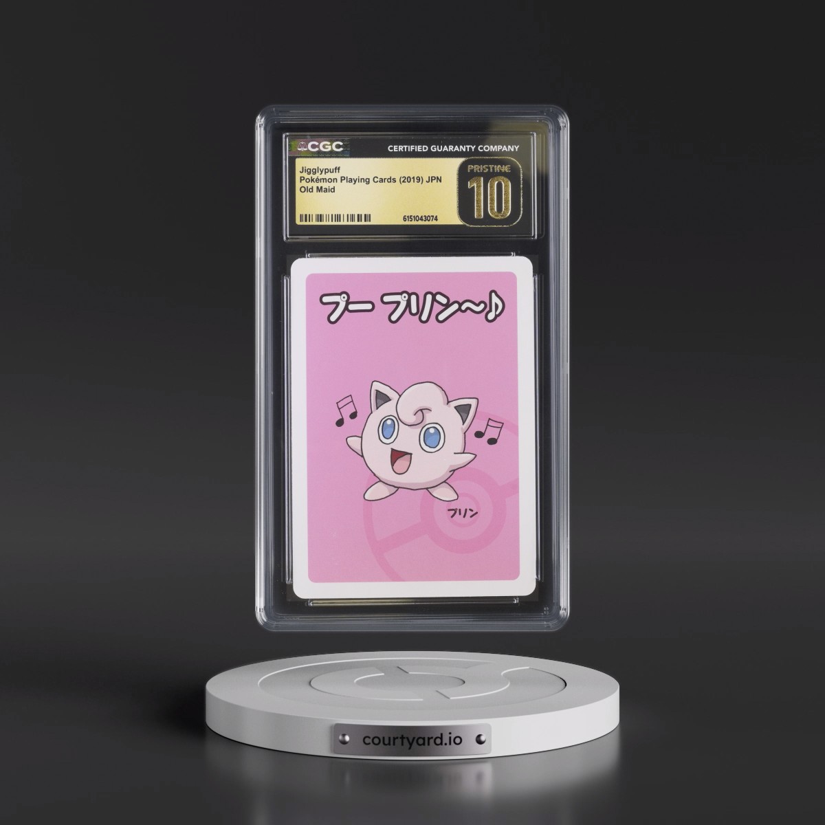 2019 Old Maid (Red Back) Jigglypuff CGC 10