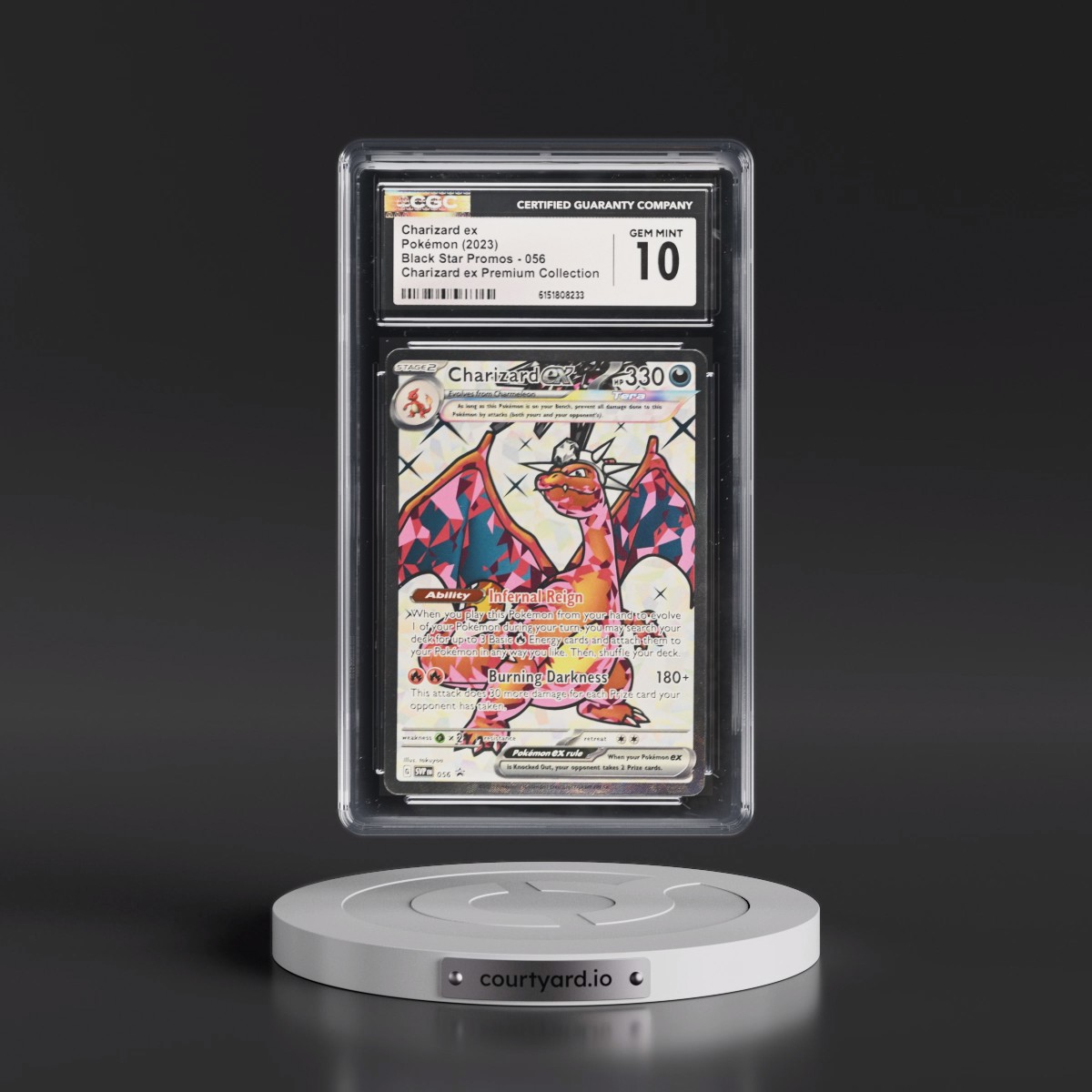 2023 Black Star Promos - Scarlet & Violet SVP EN #056 Charizard ex - Charizard ex Premium Collection (Holo) (CGC 10 GEM MINT)