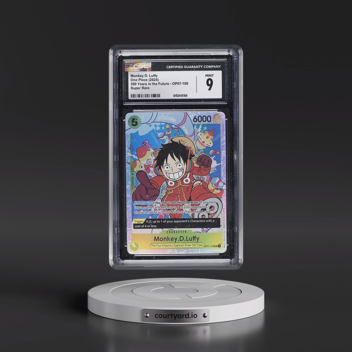 2024 500 Years in the Future (OP07) - English #OP07-109 Monkey D. Luffy - (Color Variation) (CGC 9 MINT)