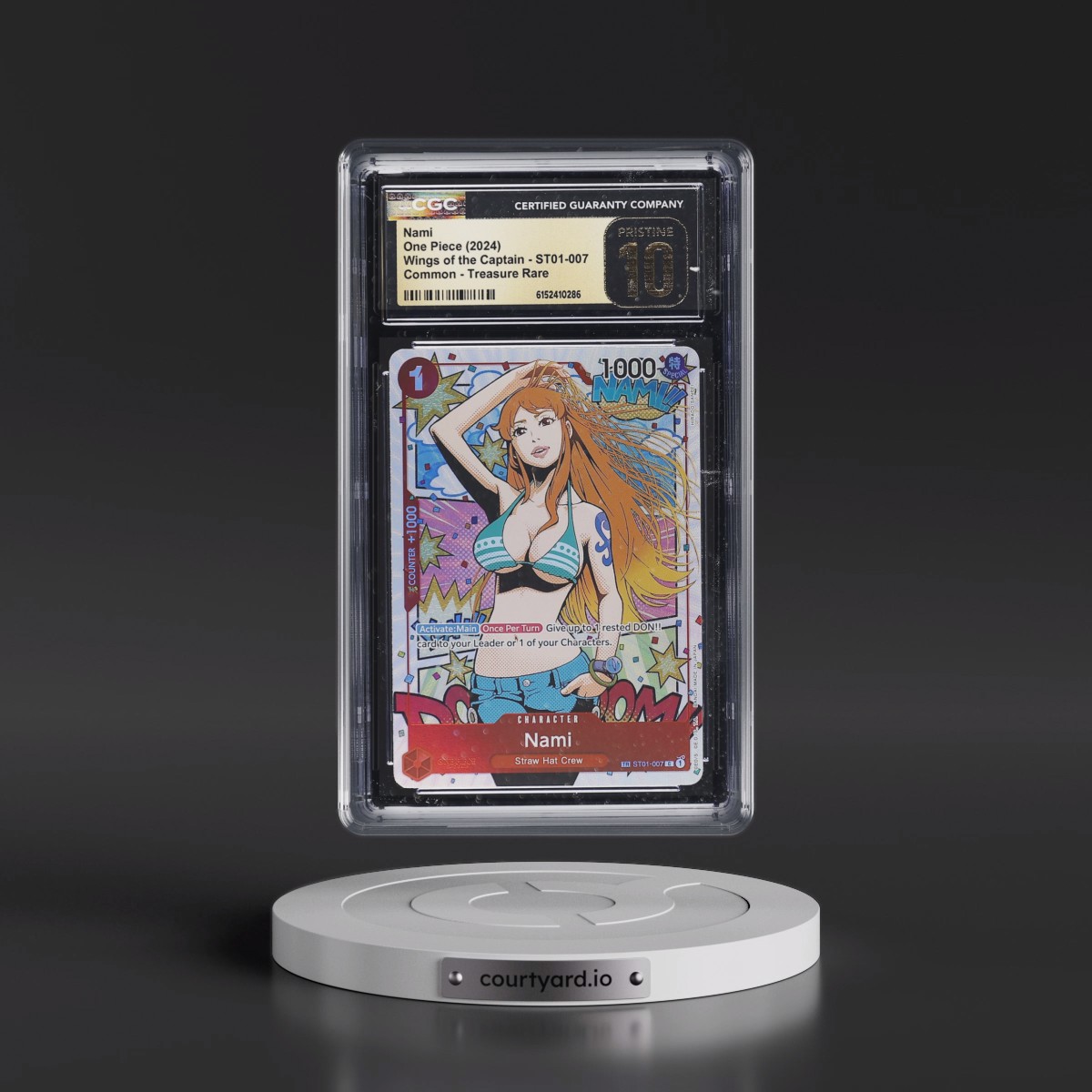 nami treasure rare card (TR) ST01-007 Wings of the Captain Foil for sale online Nami (PRB02-012) was revealed as