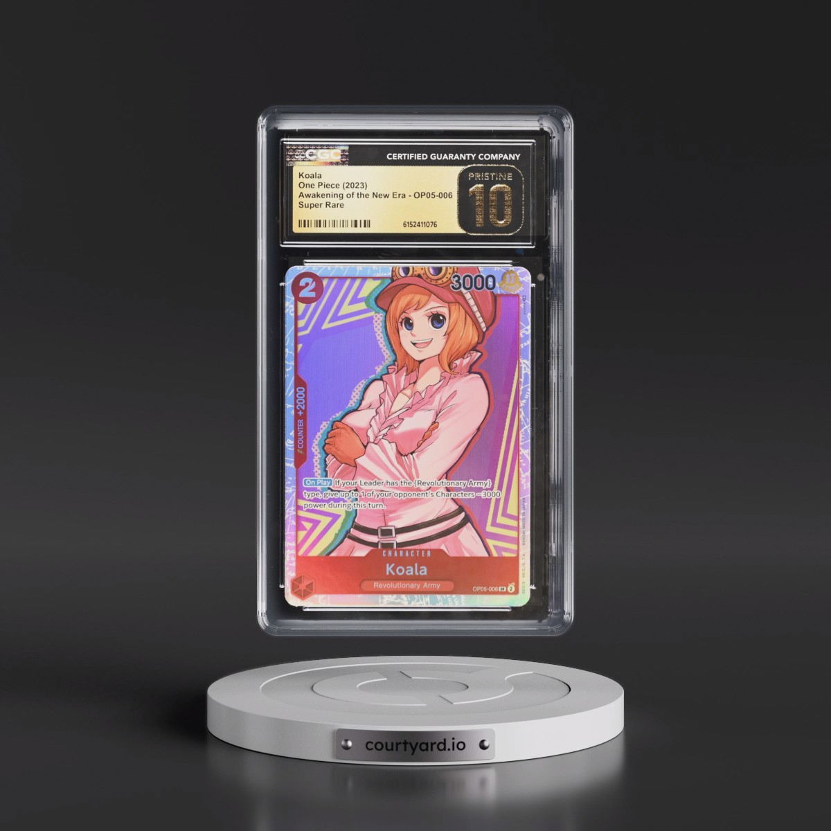 2023 Awakening of the New Era (OP05) - English #OP05-006 Koala (CGC 10 PRISTINE)