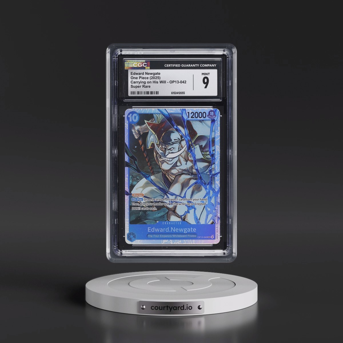 2025 Carrying on His Will (OP13) - English #OP13-042 Edward Newgate (CGC 9 MINT)