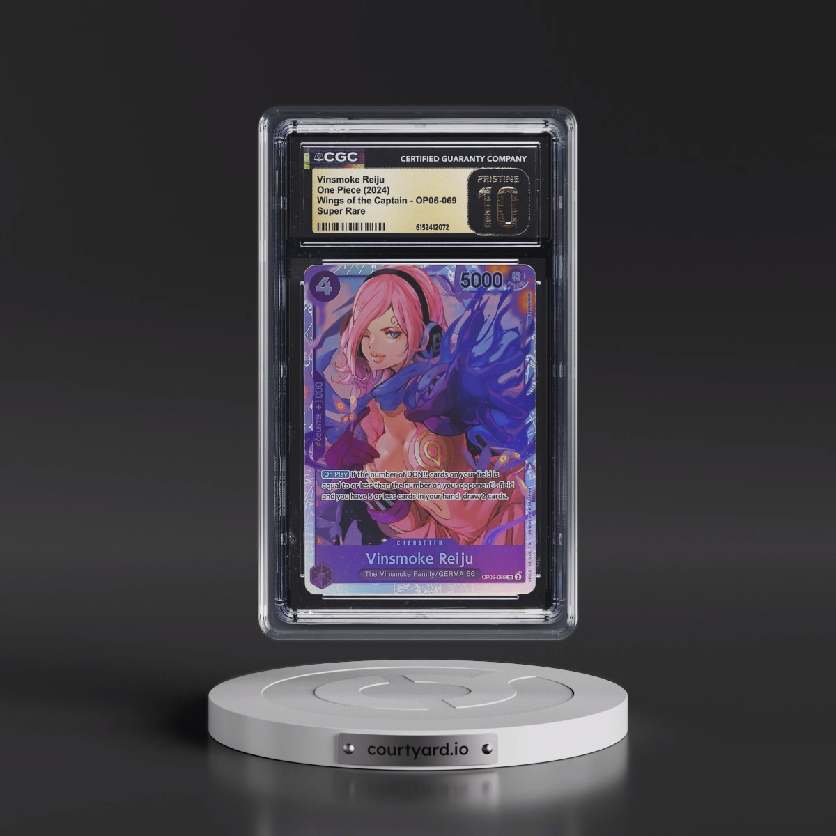 2024 Wings of the Captain (OP06) - English Vinsmoke Reiju #OP06-069 CGC 10