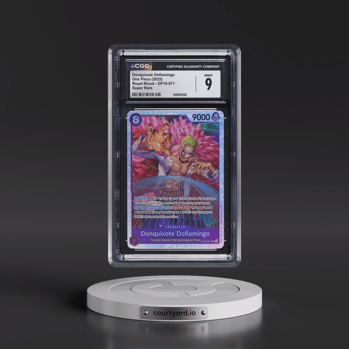 2025 Royal Blood (OP10) - English Donquixote Doflamingo #OP10-071 CGC 9