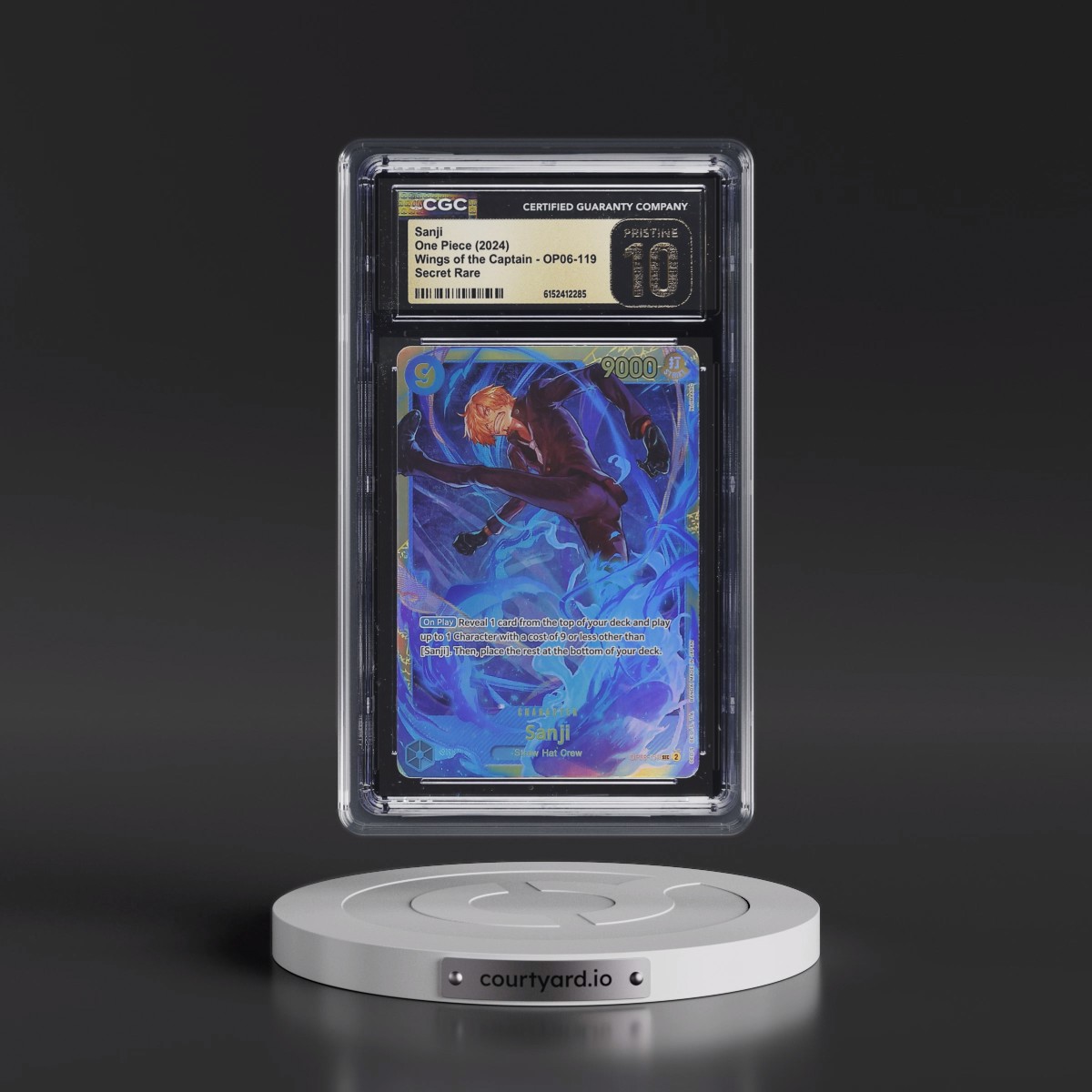 2024 Wings of the Captain (OP06) - English #OP06-119 Sanji (CGC 10 PRISTINE)