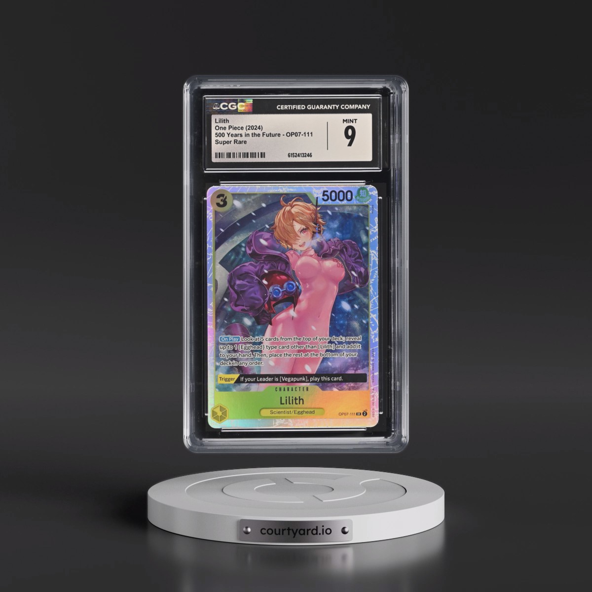 2024 500 Years in the Future (OP07) - English #OP07-111 Lilith (CGC 9 MINT)