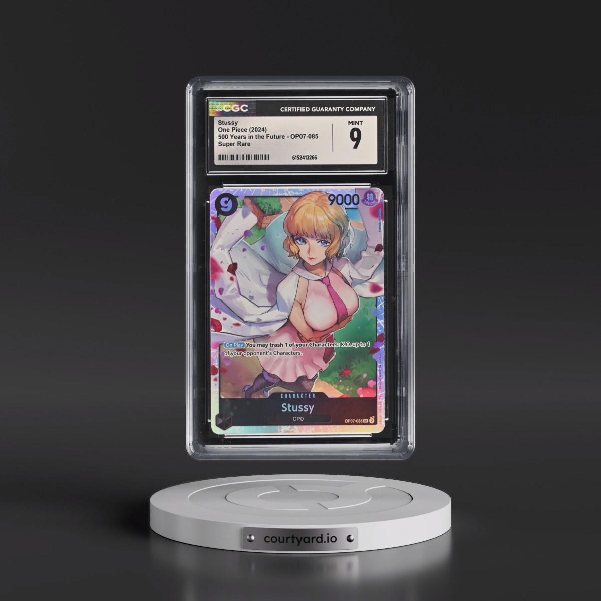 2024 500 Years in the Future (OP07) - English Stussy #OP07-085 CGC 9