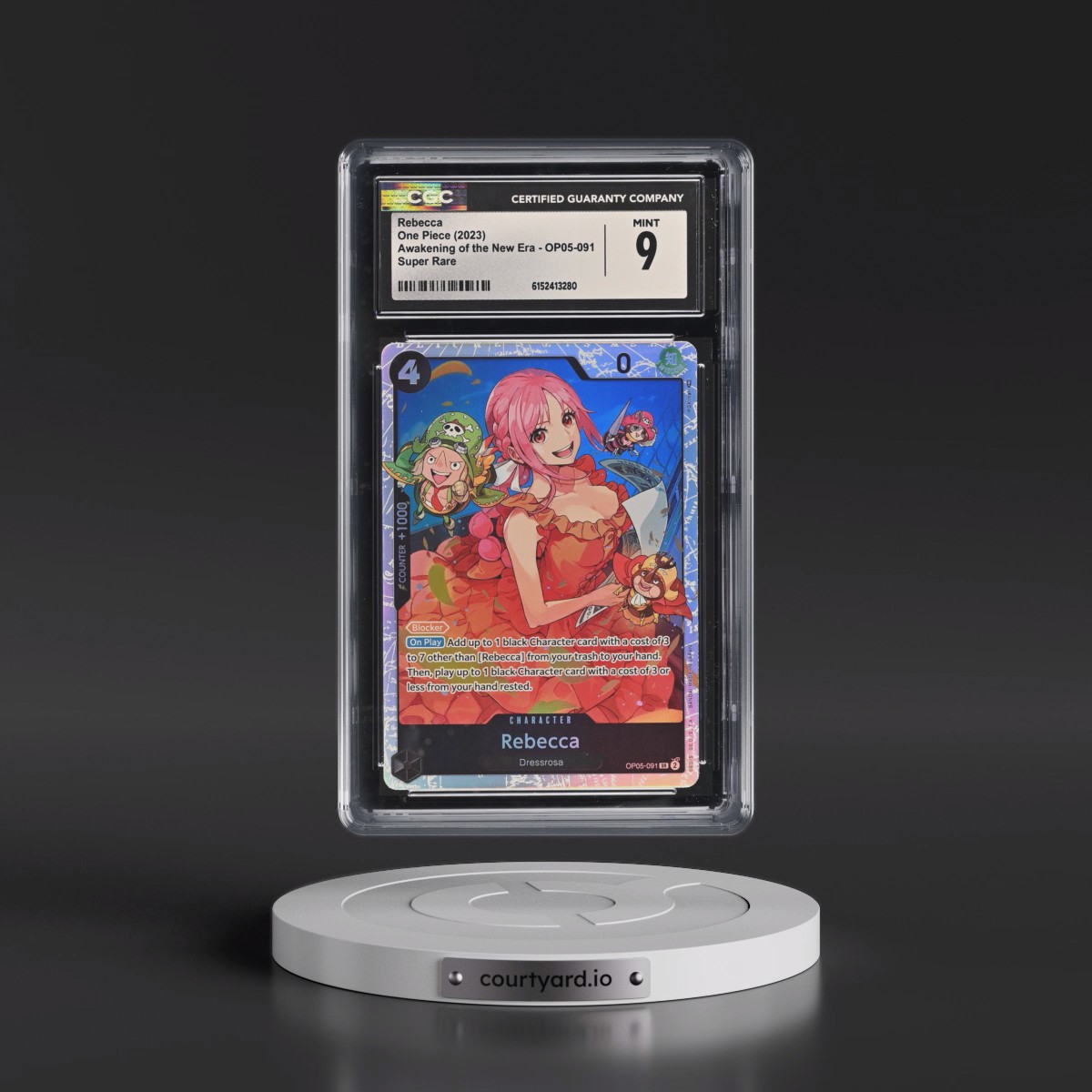 2023 Awakening of the New Era (OP05) - English #OP05-091 Rebecca (CGC 9 MINT)