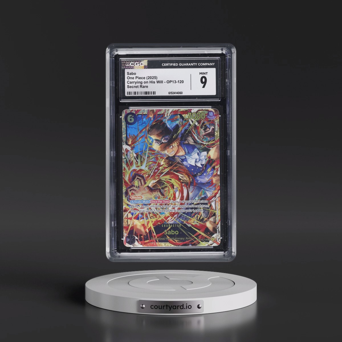 2025 Carrying on His Will (OP13) - English #OP13-120 Sabo (CGC 9 MINT)