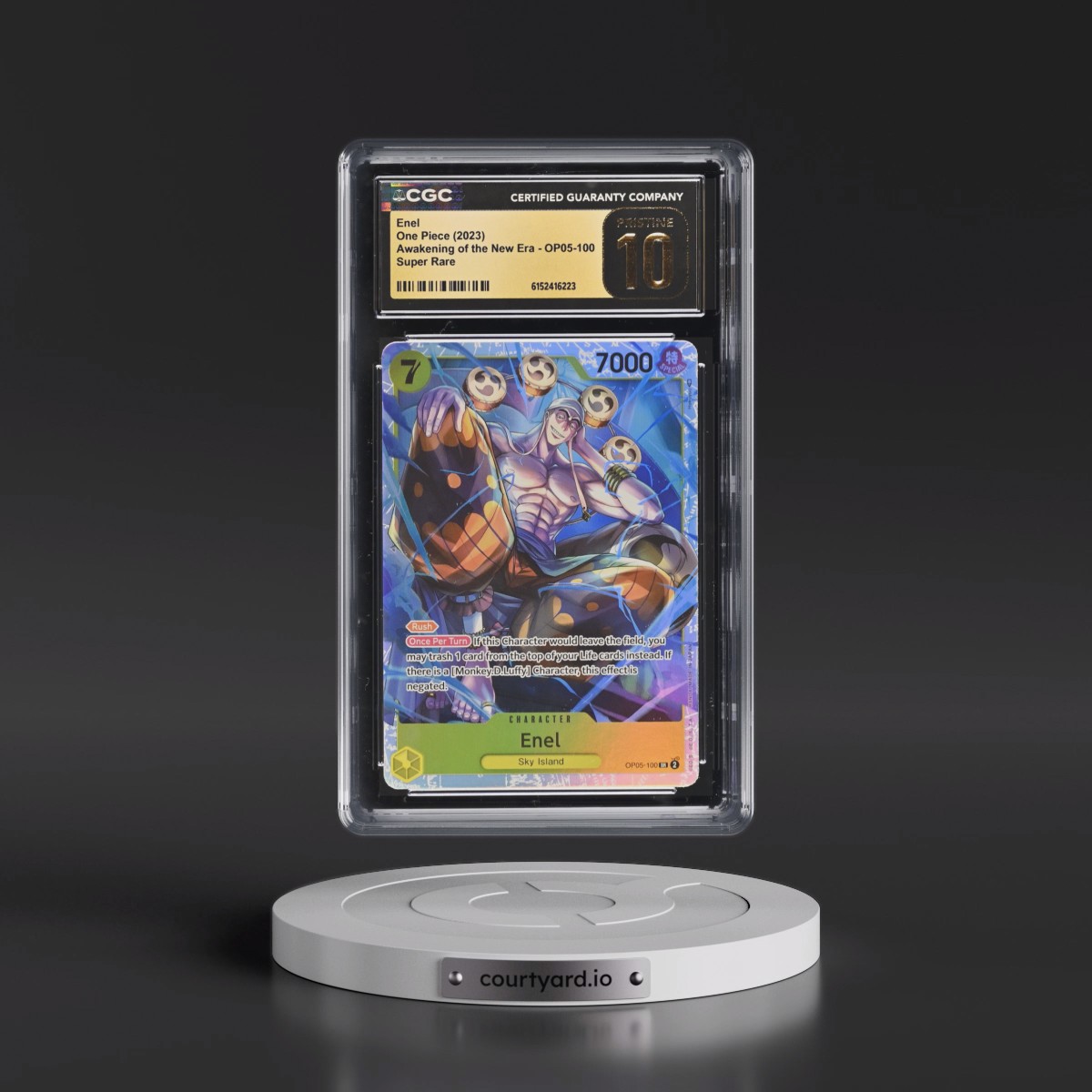 2023 Awakening of the New Era (OP05) - English #OP05-100 Enel (CGC 10 PRISTINE)