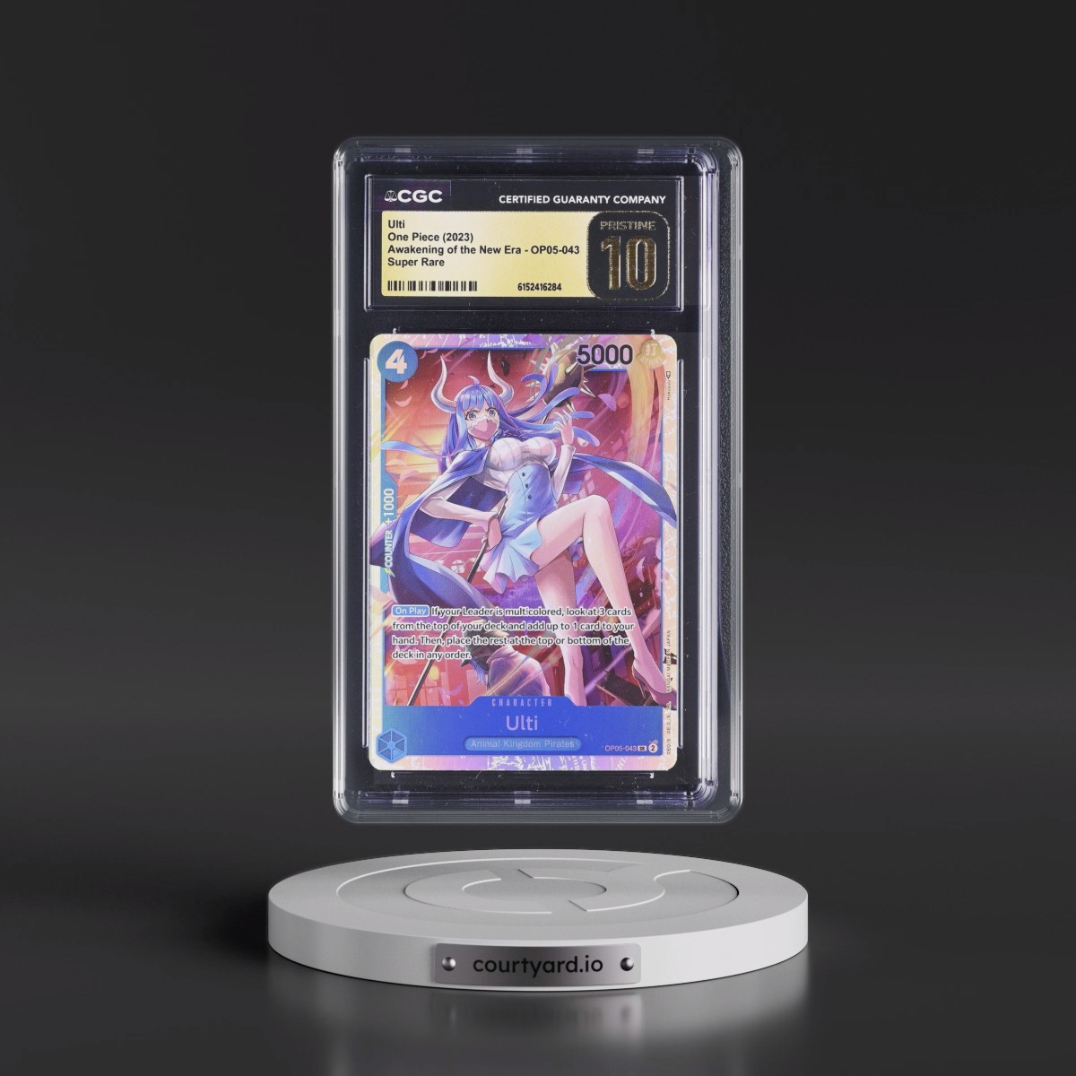 2023 Awakening of the New Era (OP05) - English #OP05-043 Ulti (CGC 10 PRISTINE)