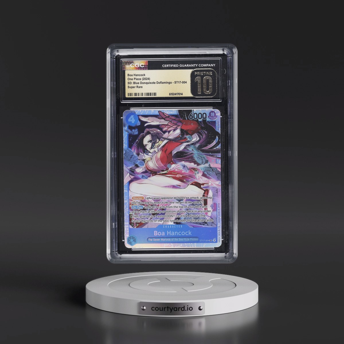 2024 Starter Deck: Blue Donquixote Doflamingo (ST17) - English #ST17-004 Boa Hancock (CGC 10 PRISTINE)