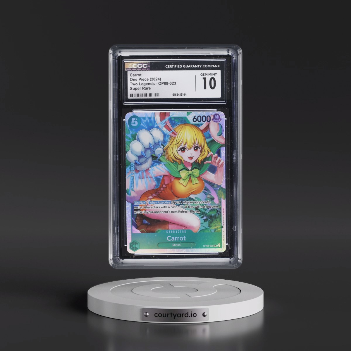 2024 Two Legends (OP08) - English #OP08-023 Carrot (CGC 10 GEM MINT)