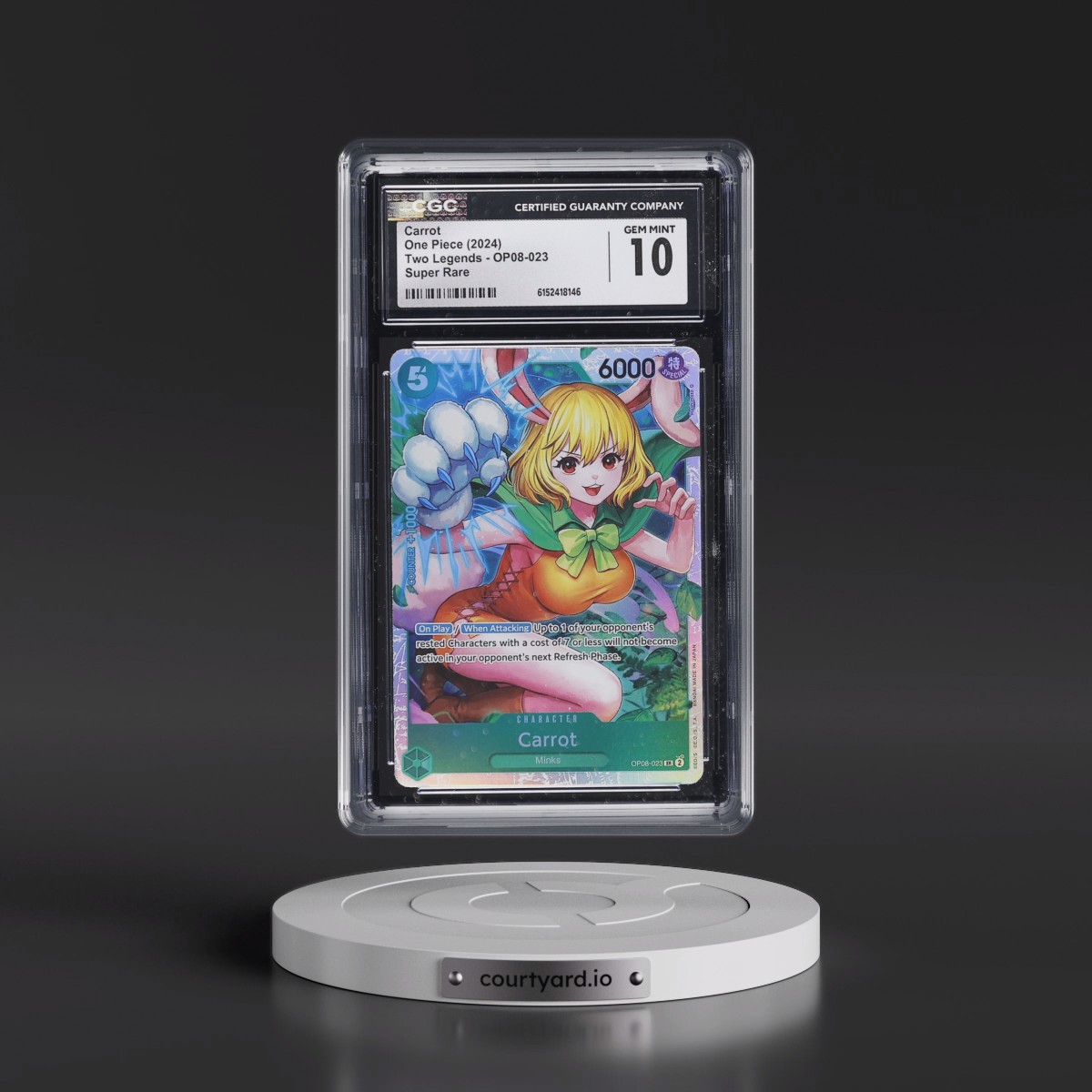 2024 Two Legends (OP08) - English #OP08-023 Carrot (CGC 10 GEM MINT)