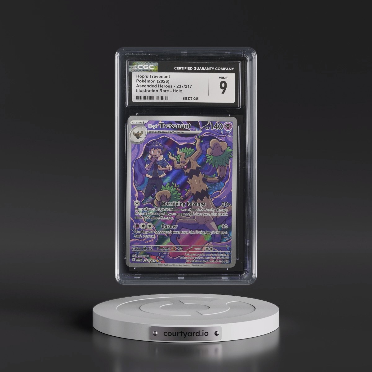 2026 Ascended Heroes - ASC EN #237/217 Hop's Trevenant - Illustration Rare Holo (CGC 9 MINT)