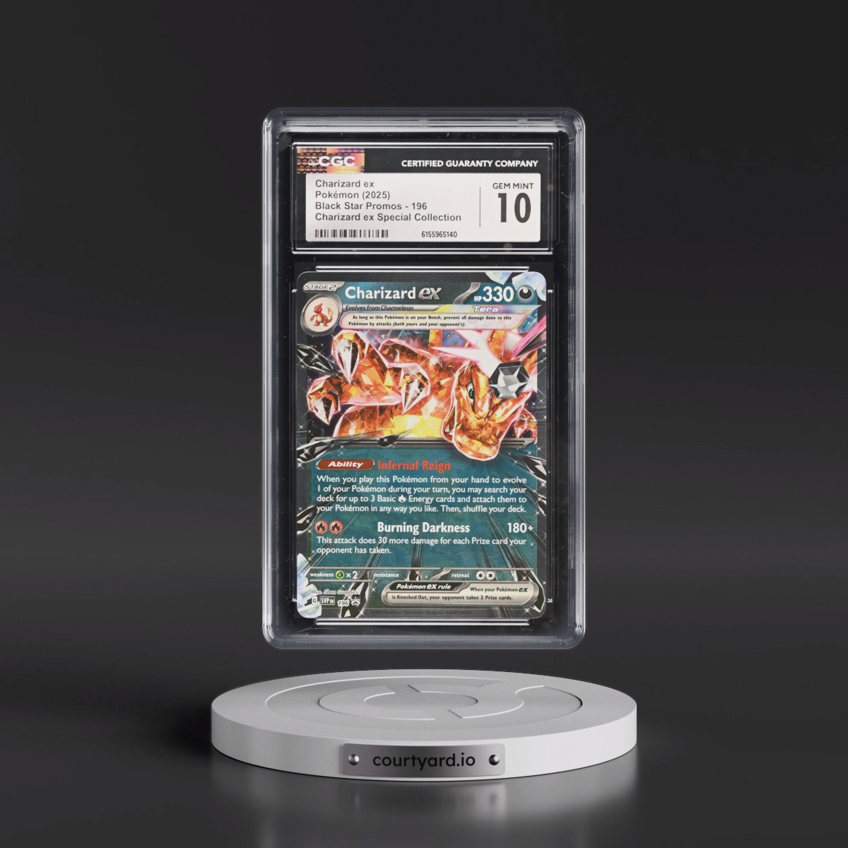 2023 Black Star Promos - Scarlet & Violet SVP EN #196 Charizard ex - Charizard ex Special Collection (Holo) (CGC 10 GEM MINT)