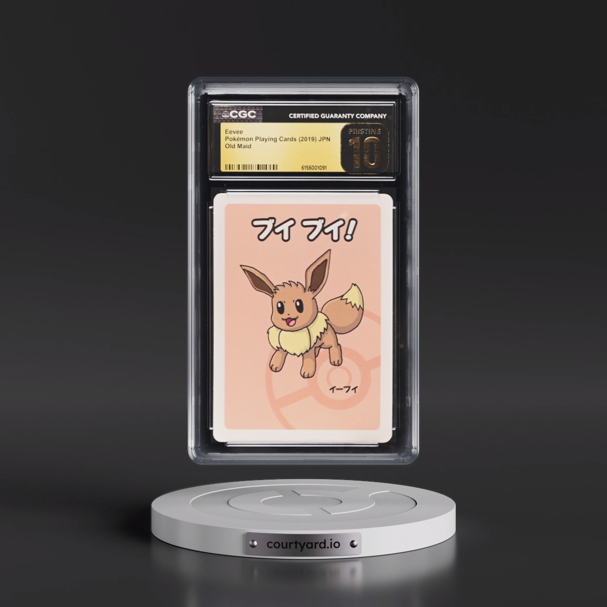 2019 Old Maid (Red Back) Eevee CGC 10