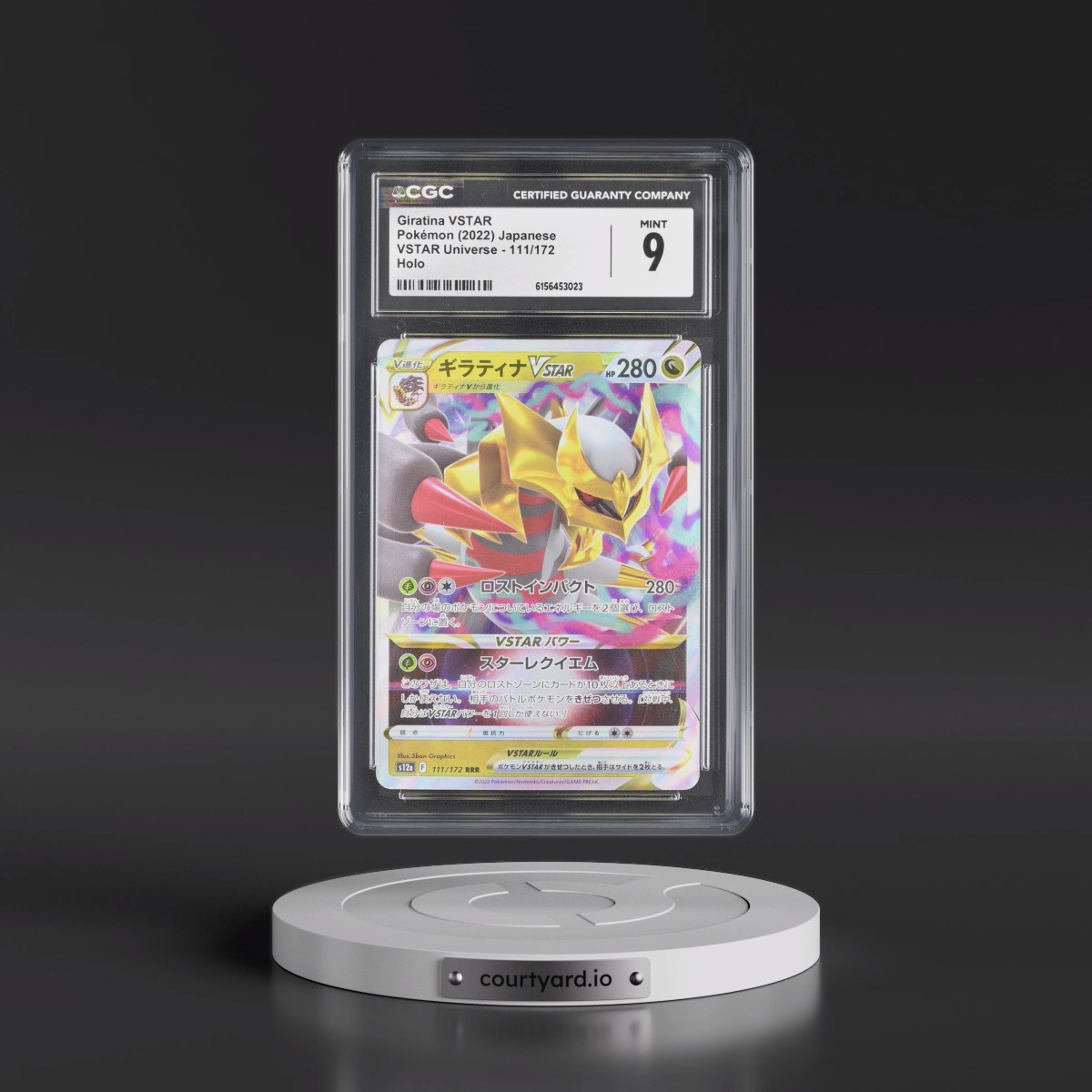2022 VSTAR Universe #111/172 Giratina VSTAR - Holo (CGC 9 MINT)