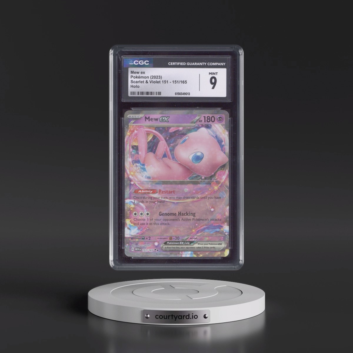 2023 Scarlet & Violet 151 - MEW EN #151/165 Mew ex - Holo (CGC 9 MINT)