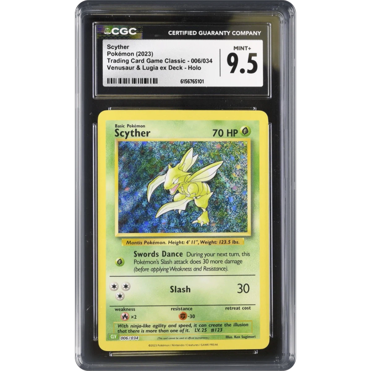Scyther - Venusaur & Lugia Deck