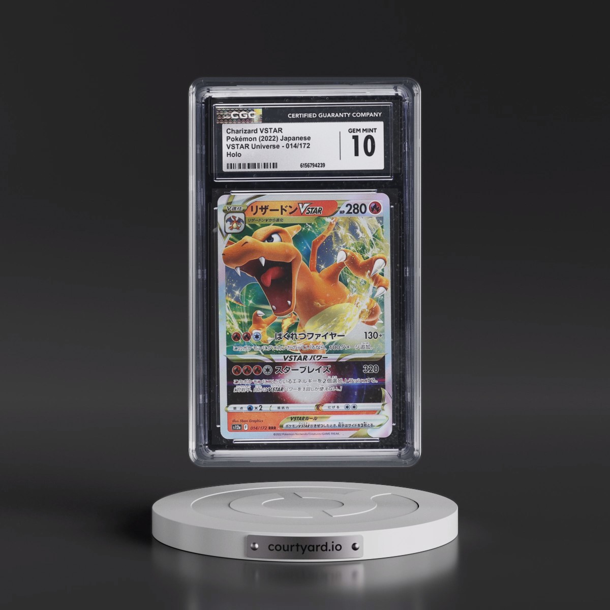 2022 VSTAR Universe #014/172 Charizard VSTAR - Holo (CGC 10 GEM MINT)