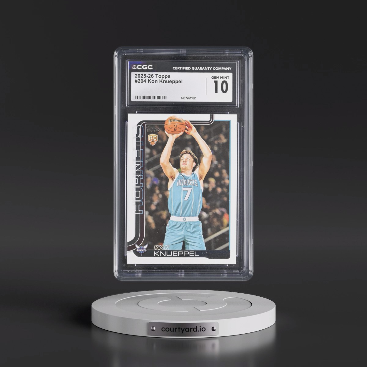 2025 Topps #204 Kon Knueppel (CGC 10 GEM MINT)