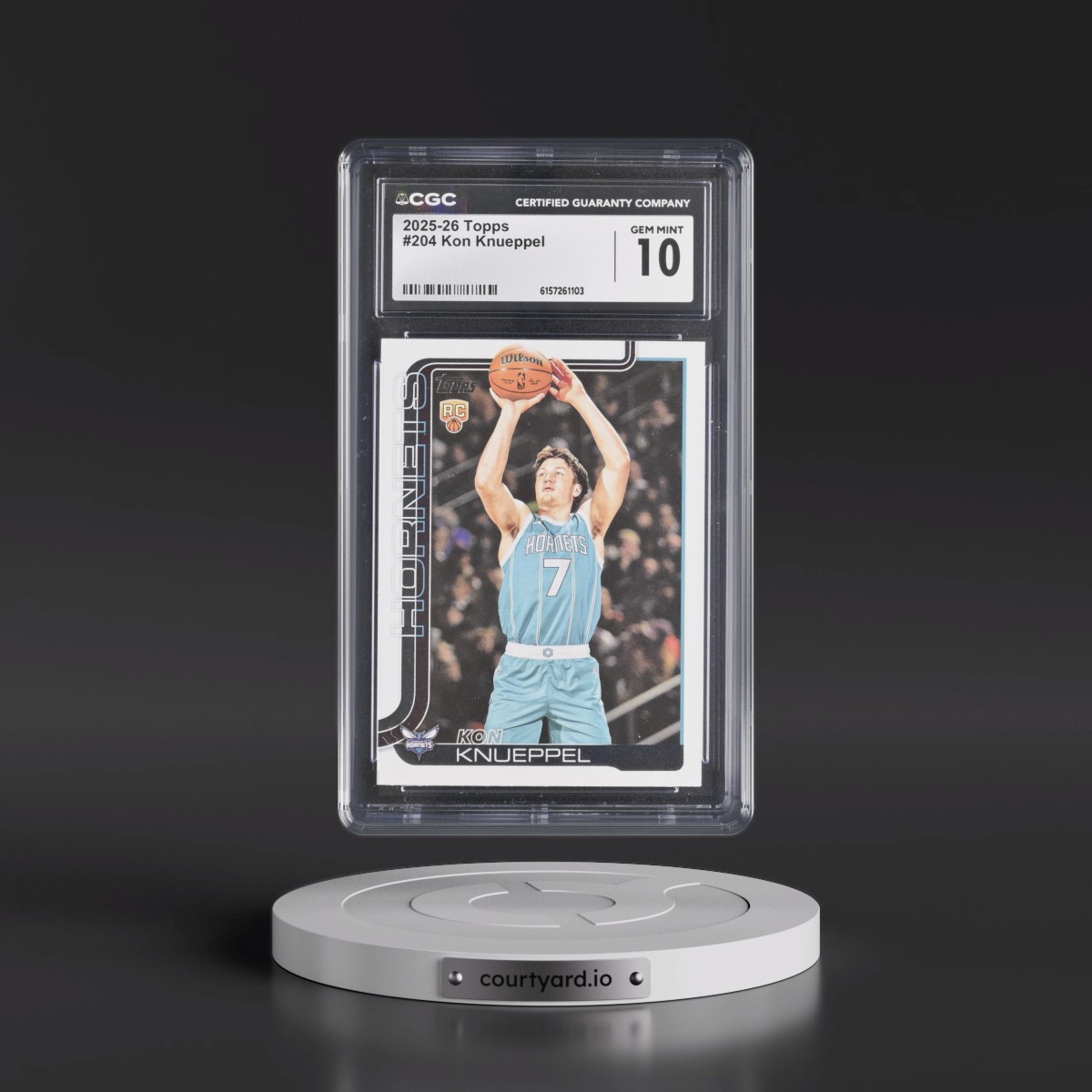 2025 Topps #204 Kon Knueppel (CGC 10 GEM MINT)