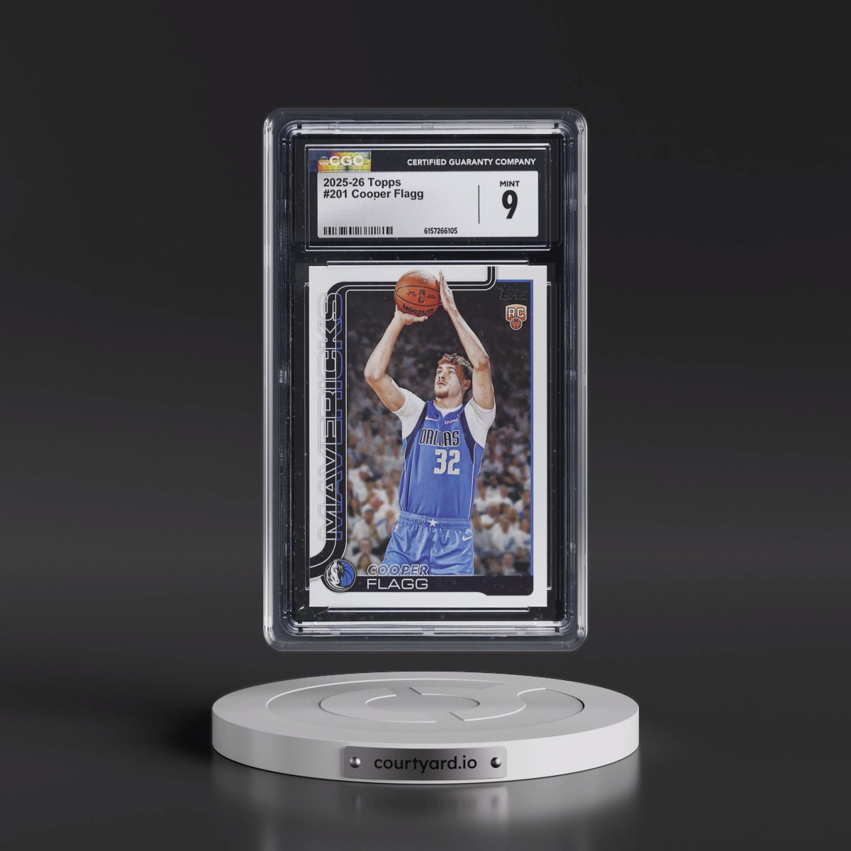 2025 Topps #201 Cooper Flagg (CGC 9 MINT)