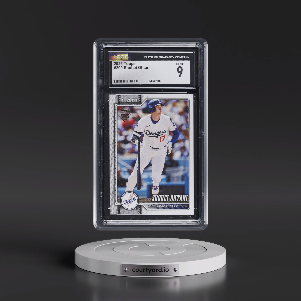 2026 Topps #200 Shohei Ohtani (CGC 9 MINT)