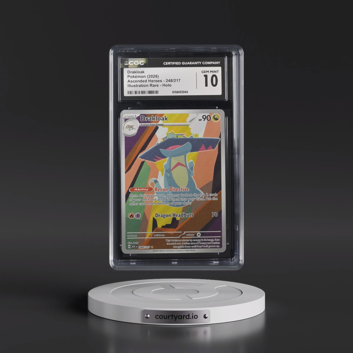 2026 Ascended Heroes - ASC EN #248/217 Drakloak - Illustration Rare Holo (CGC 10 GEM MINT)